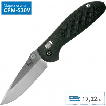 Нож BENCHMADE 556-S30V MINI GRIPTILIAN
